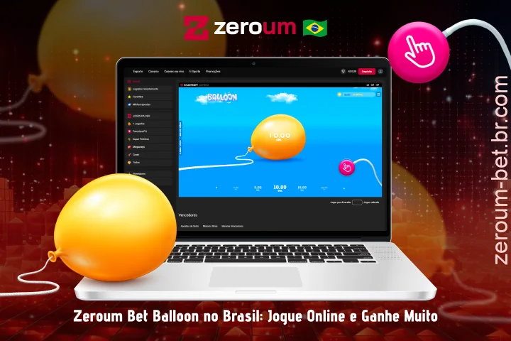 O jogo Zeroum Bet Balloon é a escolha preferida dos jogadores no Brasil